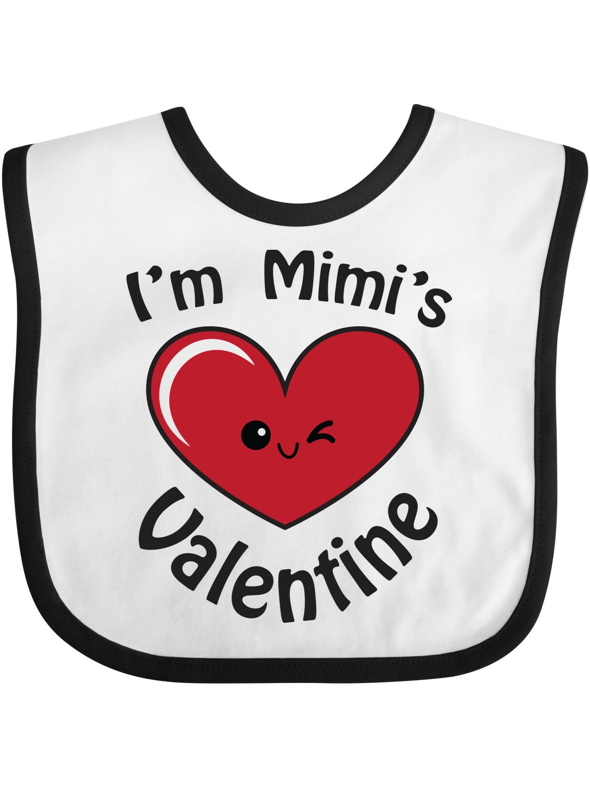 Inktastic I'm Mimi's Valentine Boys or Girls Baby Bib
