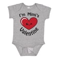 thumbnail image 1 of Inktastic I'm Mimi's Valentine Boys or Girls Baby Bodysuit, 1 of 5