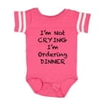 thumbnail image 1 of Inktastic I'm Not Crying, I'm Ordering Dinner Boys or Girls Baby Bodysuit, 1 of 5