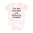 thumbnail image 1 of Inktastic I'm Not Crying, I'm Ordering Dinner Boys or Girls Baby Bodysuit, 1 of 5