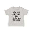 thumbnail image 1 of Inktastic I'm Not Crying, I'm Ordering Dinner Boys or Girls Baby T-Shirt, 1 of 5
