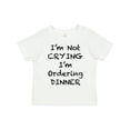 thumbnail image 1 of Inktastic I'm Not Crying, I'm Ordering Dinner Boys or Girls Toddler T-Shirt, 1 of 5