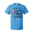 thumbnail image 1 of Inktastic I'm Not Just a Grandma, I'm a Great Grandma Flowers T-Shirt, 1 of 5
