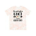 thumbnail image 1 of Inktastic I'm Not Only a Gigi I'm a Great Gigi with Flowers T-Shirt, 1 of 5