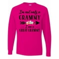 thumbnail image 1 of Inktastic I'm Not Only a Grammy I'm a Great Grammy with Flowers Long Sleeve T-Shirt, 1 of 5
