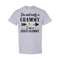 thumbnail image 1 of Inktastic I'm Not Only a Grammy I'm a Great Grammy with Flowers T-Shirt, 1 of 5