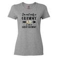 thumbnail image 1 of Inktastic I'm Not Only a Grammy I'm a Great Grammy with Flowers Women's T-Shirt, 1 of 5