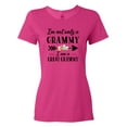 thumbnail image 1 of Inktastic I'm Not Only a Grammy I'm a Great Grammy with Flowers Women's T-Shirt, 1 of 5