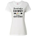thumbnail image 1 of Inktastic I'm Not Only a Grammy I'm a Great Grammy with Flowers Women's T-Shirt, 1 of 5
