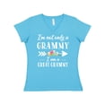 thumbnail image 1 of Inktastic I'm Not Only a Grammy I'm a Great Grammy with Flowers Women's V-Neck T-Shirt, 1 of 5