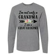 thumbnail image 1 of Inktastic I'm Not Only a Grandma I'm a Great Grandma with Flowers Long Sleeve T-Shirt, 1 of 5