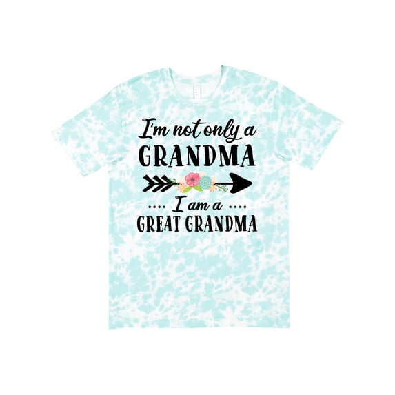 Inktastic I'm Not Only a Grandma I'm a Great Grandma with Flowers T-Shirt