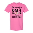 thumbnail image 1 of Inktastic I'm Not Only a Oma I'm a Great Oma with Flowers T-Shirt, 1 of 5