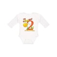 thumbnail image 1 of Inktastic I'm O-Fish-Ally Two- cute puffer fish second birthday Boys or Girls Long Sleeve Baby Bodysuit, 1 of 5