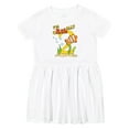 thumbnail image 1 of Inktastic I'm O-fish-ally Two Cute Clownfish Second Birthday Girls Toddler Dress, 1 of 5