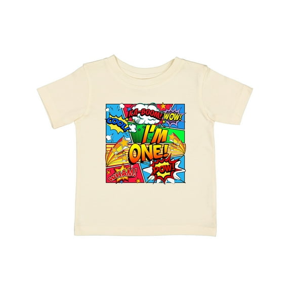 Inktastic I'm One Comic Book Boys or Girls Baby T-Shirt