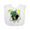 thumbnail image 1 of Inktastic I'm One Dinosaur Boys or Girls Baby Bib, 1 of 4
