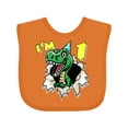 thumbnail image 1 of Inktastic I'm One Dinosaur Boys or Girls Baby Bib, 1 of 4