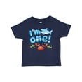 thumbnail image 1 of Inktastic I'm One First Birthday Shark and Crab Boys or Girls Baby T-Shirt, 1 of 5