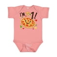 thumbnail image 1 of Inktastic I'm One Pizza Birthday Party Boys or Girls Baby Bodysuit, 1 of 5