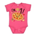 thumbnail image 1 of Inktastic I'm One Pizza Birthday Party Boys or Girls Baby Bodysuit, 1 of 5