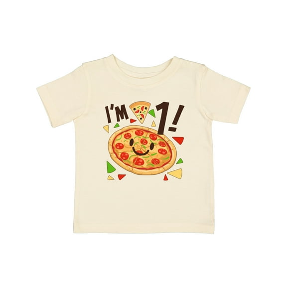 Inktastic I'm One Pizza Birthday Party Boys or Girls Baby T-Shirt
