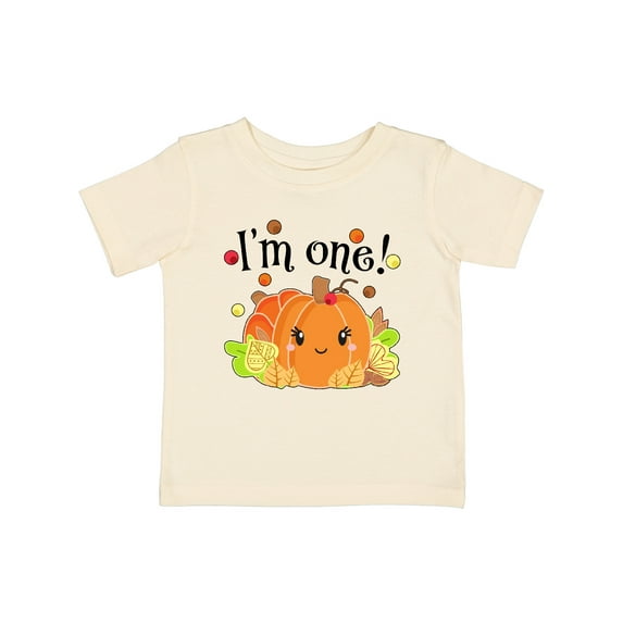 Inktastic I'm One Pumpkin Birthday Autumn Boys or Girls Baby T-Shirt