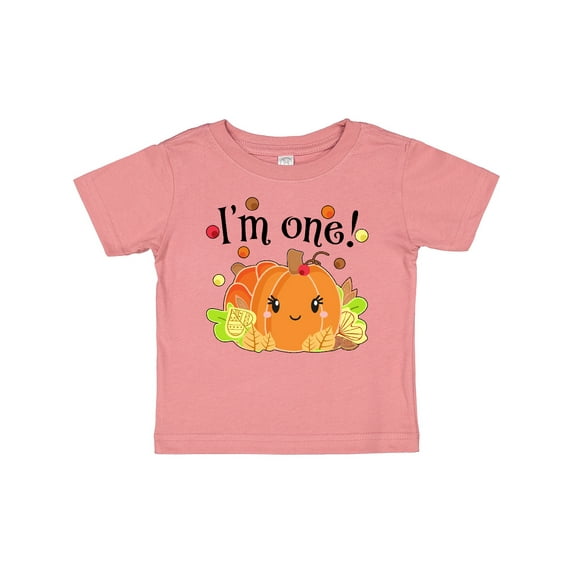 Inktastic I'm One Pumpkin Birthday Autumn Boys or Girls Baby T-Shirt