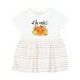 thumbnail image 1 of Inktastic I'm One Pumpkin Birthday Autumn Girls Baby Dress, 1 of 5