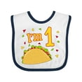 thumbnail image 1 of Inktastic I'm One Taco Birthday Party Boys or Girls Baby Bib, 1 of 4
