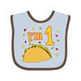 thumbnail image 1 of Inktastic I'm One Taco Birthday Party Boys or Girls Baby Bib, 1 of 4
