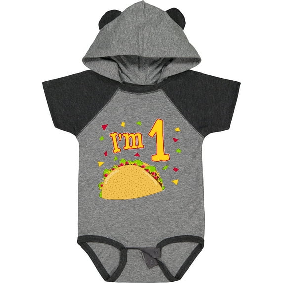 Inktastic I'm One Taco Birthday Party Boys or Girls Baby Bodysuit
