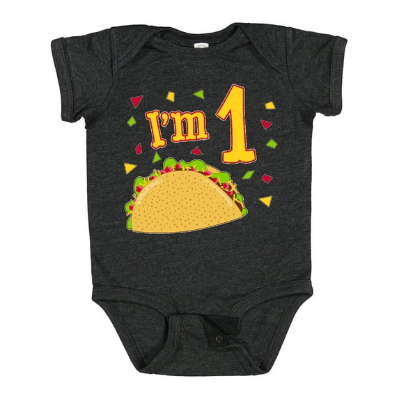 Inktastic I'm One Taco Birthday Party Boys or Girls Baby Bodysuit