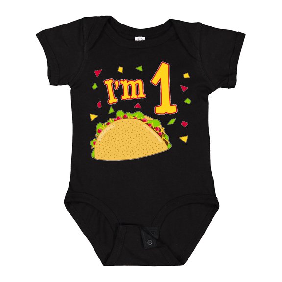 Inktastic I'm One Taco Birthday Party Boys or Girls Baby Bodysuit