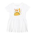 thumbnail image 1 of Inktastic I'm One Taco Birthday Party Girls Baby Dress, 1 of 5