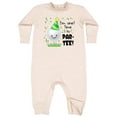 thumbnail image 1 of Inktastic I'm One Time to Par-tee Golf First Birthday Baby Fleece Romper, 1 of 4