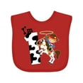 thumbnail image 1 of Inktastic I'm One-cowboy Riding Horse Birthday Boys Baby Bib, 1 of 4