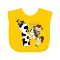 thumbnail image 1 of Inktastic I'm One-cowboy Riding Horse Birthday Boys Baby Bib, 1 of 4