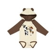 thumbnail image 1 of Inktastic I'm One-cowboy Riding Horse Birthday Boys Long Sleeve Baby Bodysuit, 1 of 5