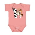 thumbnail image 1 of Inktastic I'm One-cowgirl Riding Horse Birthday Girls Baby Bodysuit, 1 of 5