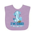 thumbnail image 1 of Inktastic I'm One (football) Boys or Girls Baby Bib, 1 of 4