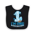 thumbnail image 1 of Inktastic I'm One (football) Boys or Girls Baby Bib, 1 of 4