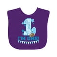 thumbnail image 1 of Inktastic I'm One (football) Boys or Girls Baby Bib, 1 of 4