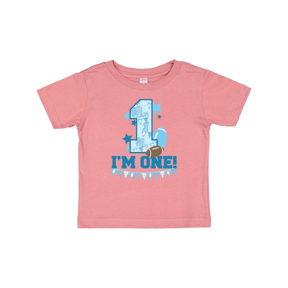 Inktastic I'm One (football) Boys or Girls Baby T-Shirt