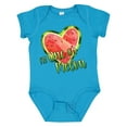 thumbnail image 1 of Inktastic I'm One in a Melon Watermelon Heart Boys or Girls Baby Bodysuit, 1 of 5