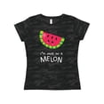 thumbnail image 1 of Inktastic I'm One in a Melon Watermelon Humor Women's T-Shirt, 1 of 5