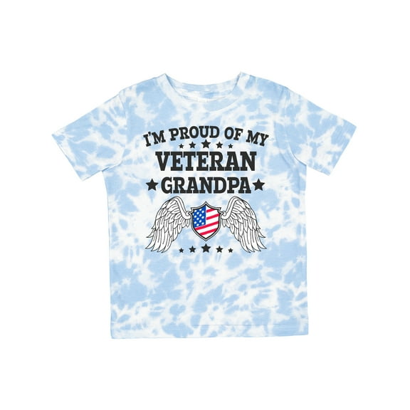 Inktastic I'm Proud of My Veteran Grandpa Boys or Girls Toddler T-Shirt