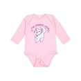 thumbnail image 1 of Inktastic I'm Purrdy Cute White Kitty Cat Boys or Girls Long Sleeve Baby Bodysuit, 1 of 5