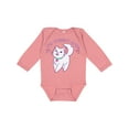 thumbnail image 1 of Inktastic I'm Purrdy Cute White Kitty Cat Boys or Girls Long Sleeve Baby Bodysuit, 1 of 5