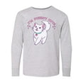 thumbnail image 1 of Inktastic I'm Purrdy Cute White Kitty Cat Long Sleeve Youth T-Shirt, 1 of 5